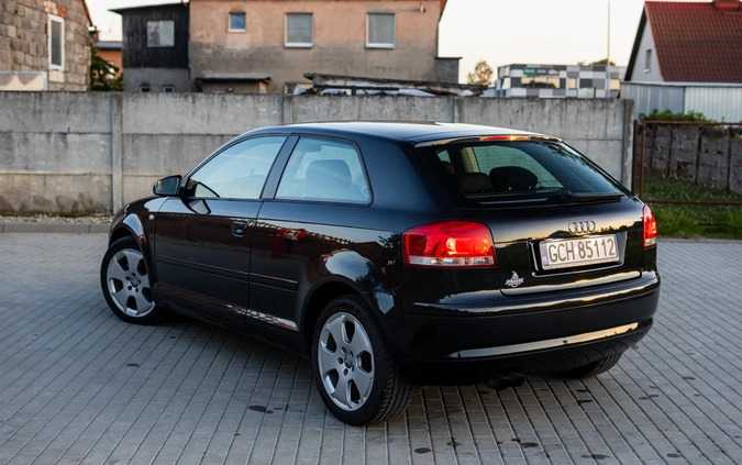 Audi A3 cena 8500 przebieg: 224158, rok produkcji 2003 z Brusy małe 326